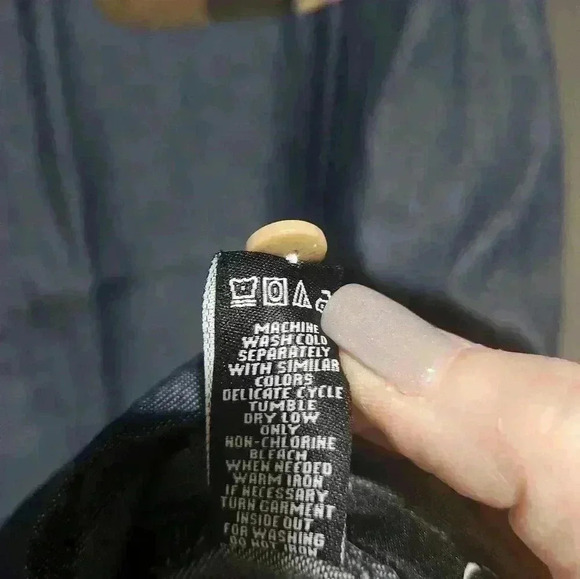 Big and Tall Mens Eight 732 denim shirt, size 3xl. NWOT - Picture 9 of 9